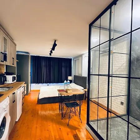 Modern Stylish Studio Retreat In Fatih District Apartamento